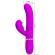 Pretty Love - 3 In 1 Multifunctionele G-Spot Vibrator Paars