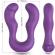 Armony - Seraph Vibrator Double Remote Control Purple