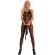 Livco Corsetti Fashion - Imelam Lc 17345 Bodystocking, Schwarz, Eine GrÖsse