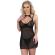 Livco Corsetti Fashion - Ensemble Binella Babydoll + Thong Noir