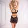 Livco Corsetti Fashion - Set Orana Oazza Babydoll + Perizoma Nero