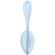 Satisfyer - Stimolatore Punto G Petale Liscio Sky Blue App Gratuita