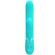 Pretty Love - Vibratore Multifunzione Perlita 3 In 1 G-Spot Verde Acqua