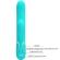Pretty Love - Vibratore Multifunzione Perlita 3 In 1 G-Spot Verde Acqua