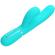 Pretty Love - Vibratore Multifunzione Perlita 3 In 1 G-Spot Verde Acqua