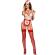 Chilirose - Cr 4701 Corpo De Enfermeira Sem Crotchless Branco XL