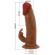 Pretty Love - Marion Harness Slip Universeel Met Vibrerende Dildo 19 CM Mulato