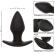 Calexotics - Rock Bottom Plug Anal Parfait 10 Vibrations Silicone Noir