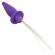 Calexotics - Southern Lights Light Up Anal Plug Met Lichten 10 Vibraties Violet Siliconen
