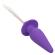 Calexotics - Southern Lights Light Up Anal Plug Met Lichten 10 Vibraties Violet Siliconen