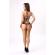Livco Corsetti Fashion - Daiana 20248 Bodystocking Mit Schrittfreien Schwarz S/M