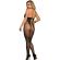 Subblime - 951832 Bodystocking Mit Offenem RÜcken Und Kreuzdetails Schwarz Eine GrÖsse