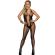 Subblime - 951832 Bodystocking Mit Offenem RÜcken Und Kreuzdetails Schwarz Eine GrÖsse