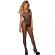 Subblime - 951962 Netz-Bodystocking Ohne Schritt Und Blumenmuster Schwarz Eine GrÖsse