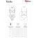 Livco Corsetti Fashion - Rubika Lc XG079 Body Z Chokerem Czarne XL