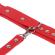 Subblime - 953706 Manette Con Cintura Bondage Rosso Taglia Unica