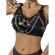 Subblime - 953713 Ceinture Punk Bondage Boucle MÉtal Noire Taille Unique