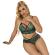 Subblime - 954086 Reggiseno + Slip Pizzo Verde S/M