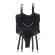 Subblime - 954260 Body Con Catene + Cintura Reggicalze Nero S/M