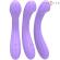 Intense - Becky Vibrator 19 CM Verwarmbaar 7 Vibraties Paars