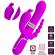 Pretty Love - Cammy Triple 4 In 1 Multifunctionele Vibrator Roze