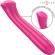 Intense - Paty Vibrator 19 CM Flexibel 10 Vibraties Model 2 Roze