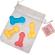 Diablo Picante - 4 Mini Saponi Profumati a Forma Di Pene