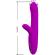 Pretty Love - Vibrateur Multifonction Angelique + Stimulateur De Clitoris Violet