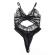 Subblime - 955212 Zwarte Kanten Transparante Bodysuit S/M
