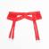 Subblime - 955250 Roter Bondage-Bh Mit Strumpfband-Set S/M