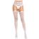 Leg Avenue - HerzstrÜmpfe Mit StrumpfbÄndern Weiss
