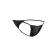 Mob - Black Microfiber V-String Size S/M