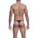 Mob - Black Microfiber V-String Size S/M