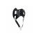 Mob - Dngeon Black Harness With Upper Cock Ring One Size