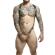 Mob - Dngeon Cross Back Harness Green One Size