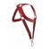 Mob - Dngeon Cross Back Harness Red One Size