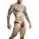 Mob - Dngeon Snap Jockstrap Red One Size