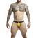 Mob - Dngeon Yellow Jockstrap With Chains One Size