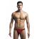 Mob - Fetish Jockstrap Swimsuit Red Size L