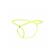 Mob - Green Tear-Shaped Thong Size L/XL