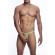 Mob - Green Tear-Shaped Thong Size S/M
