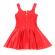 Subblime - 957698 Lederkleid Mit Herz-Reissverschluss, Rot, L/XL