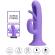 Pretty Love - Killmoulis Rabbit Vibrator 12 Vibratiestanden Paars