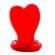 Condomerie - Handpainted Novelty Condoms Heart - I Love You Model 1