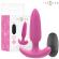 Intense - Ross Anal Plug 10 Vibrations Rose TÉlÉcommande