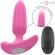 Intense - Ross Anal Plug 10 Vibrations Rose TÉlÉcommande