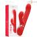 Intense - Lele Multifunctionele Vibrator Roterend & Oscillerend & Stimulatie Rood