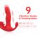 Armony - Anal Vibrator Panty C and G-Spot Stimulator Remote Control Red