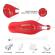 Armony - Anal Vibrator Panty C and G-Spot Stimulator Remote Control Red