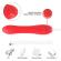 Armony - G-Spot and Clitoris Stimulator Vibrator With Oscillating Tongue Red